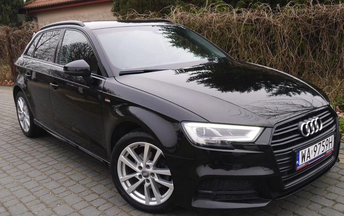 Audi A3 cena 69900 przebieg: 191000, rok produkcji 2019 z Kleszczele małe 742